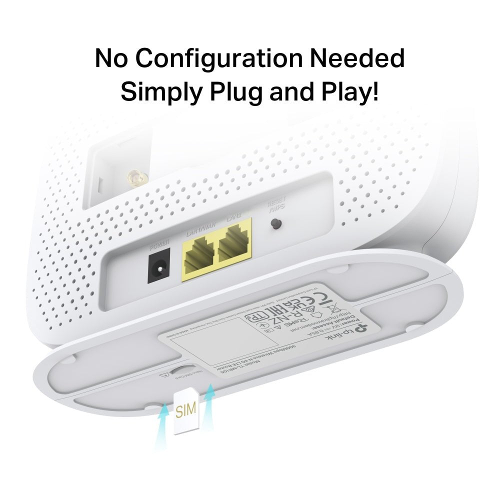 TL - MR105 | 300 Mbps Wireless N 4G LTE Router - Sydney Security & Data