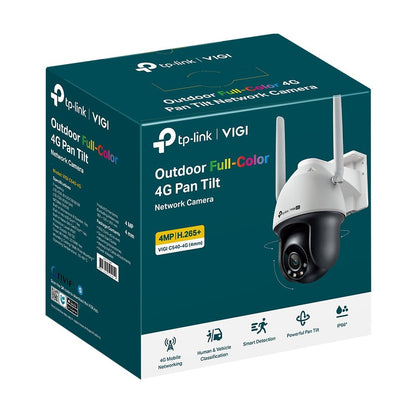 VIGI C540 - 4G(4mm) | VIGI 4MP Outdoor Full - Colour 4G Pan Tilt Network Camera - Sydney Security & Data