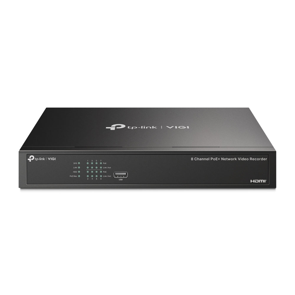 VIGI NK8MP - T6425 - 2T | VIGI 4MP Full - Colour Turret IPC & 8 Channel PoE+ NVR KIT - Sydney Security & Data