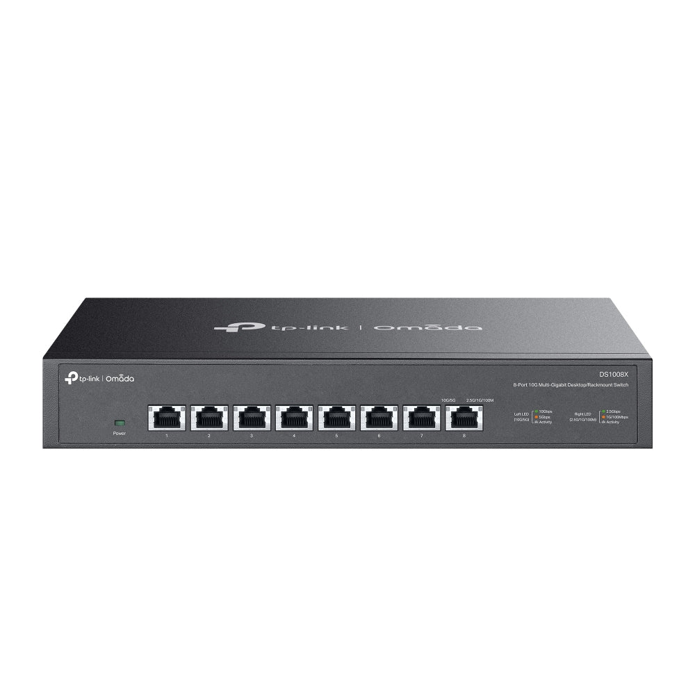 DS1008X | Omada 8 - Port 10G Desktop/Rackmount Switch - Sydney Security & Data