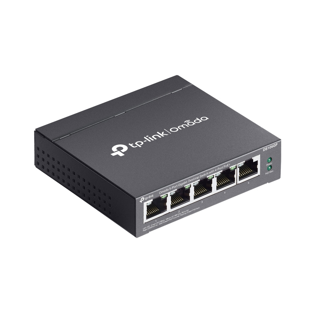 DS105GP | Omada 5 - Port Gigabit Desktop Switch with 4 - Port PoE+ - Sydney Security & Data