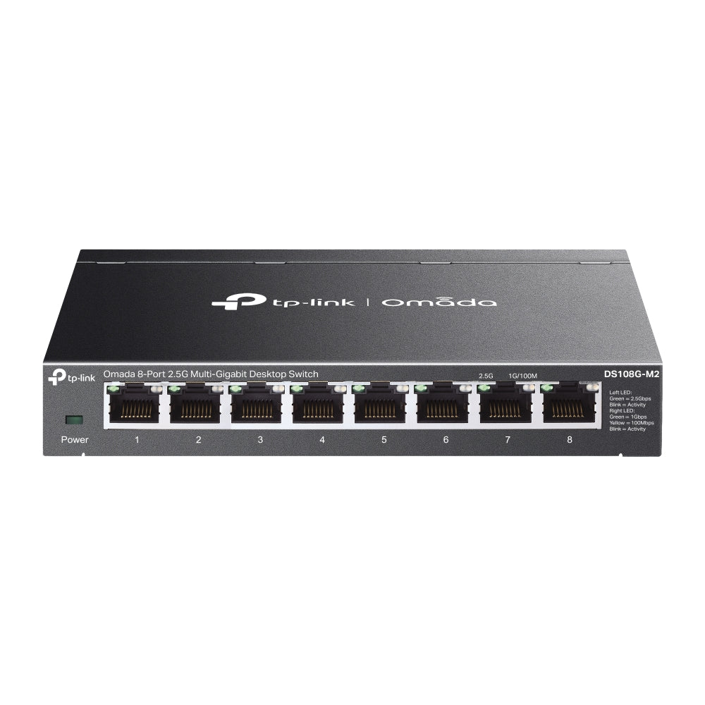 DS108G - M2 | Omada 8 - Port 2.5G Multi - Gigabit Desktop Switch - Sydney Security & Data