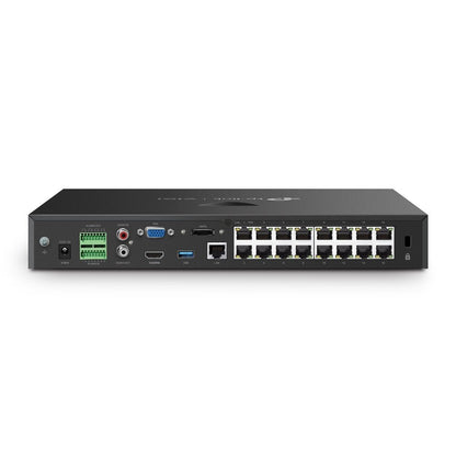 VIGI NVR2016H - 16MP | VIGI 16 Channel PoE+ Network Video Recorder - Sydney Security & Data